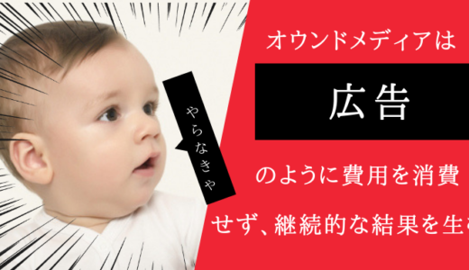 広告のように費用を消費せず、継続的な結果を生む-オウンドメディアのメリット5