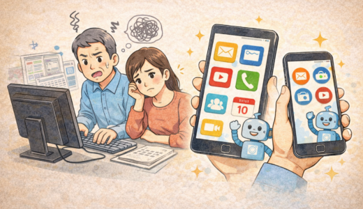 【完全解説】PCが苦手な人へ。良いアプリは「覚える」必要がない理由