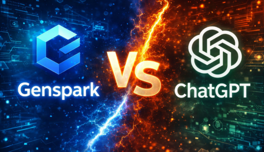 【徹底比較】Gensparkとは？ChatGPTとの違いを5つの視点で解説！