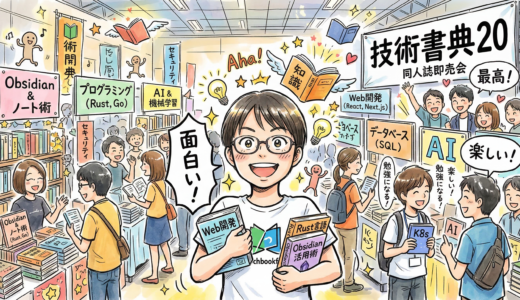 【ご報告】技術書典20にサークル出展！会社で実際に使えるObsidian本を書きます
